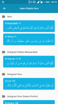 Tadarus FKIP UHAMKA android App screenshot 1