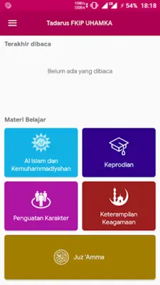 Tadarus FKIP UHAMKA android App screenshot 4